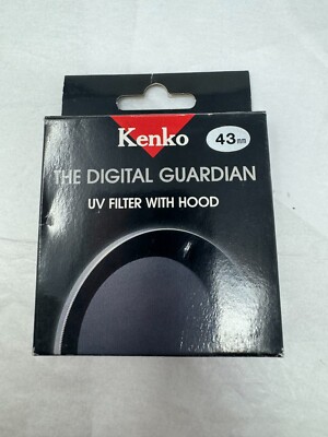 Kenko The Digital Guardian UV Filter With Hood 43mm New Old Stock