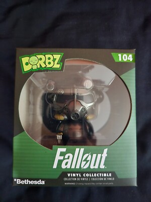 Fallout Power Armor Funko Dorbz Vinyl Figure 104 Funko Loot Crate Exclusive NEW