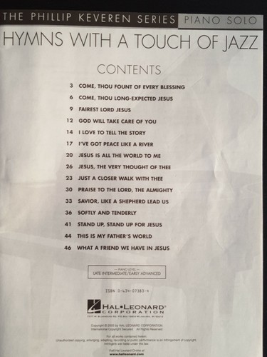 Classic Hymns for Contemporary Pianist & Hymns w/ Touch of Jazz, Phillip Keveren