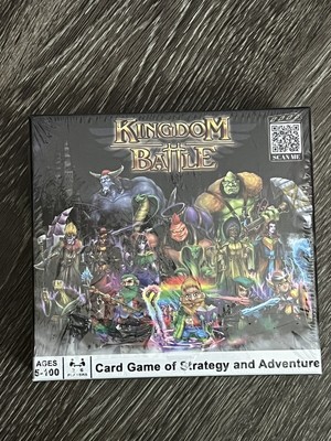 NIB Kingdom Battle Mind Card Game Inventions Strategy & Adventure Family Game