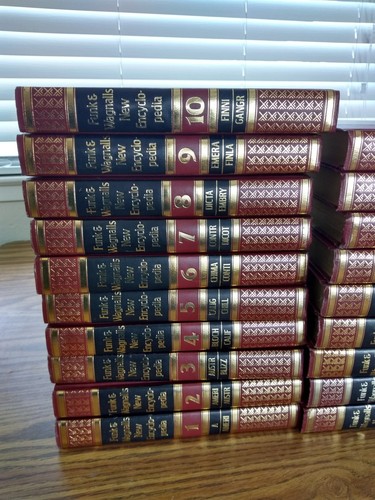 Funk & Wagnalls New Encyclopedia Vintage 1979 Edition 27 Volume Set Hardbacks