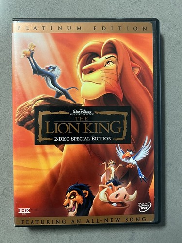 The Lion King (DVD, 2003, 2-Disc Set, Platinum Edition The Lion King (DVD, 2003, 2-Disc Set, Platinum Edition