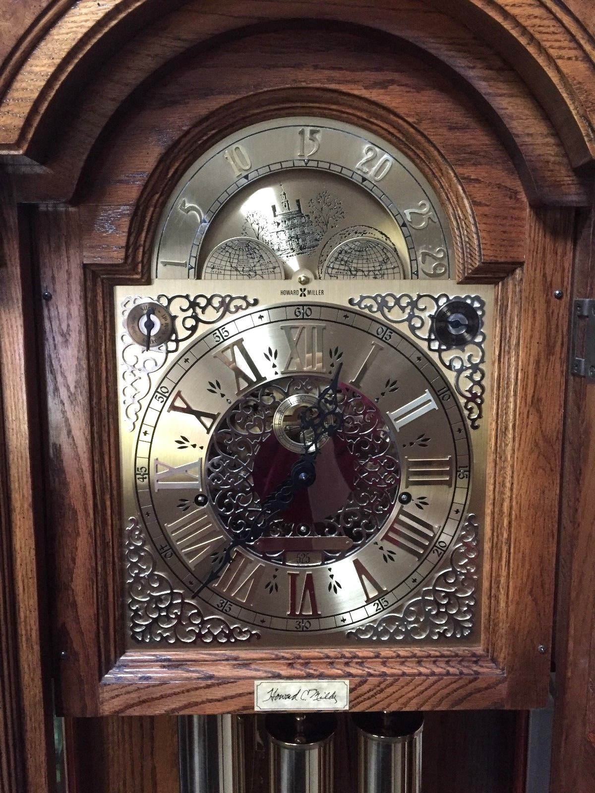 HOWARD MILLER GRANDFATHER CLOCK