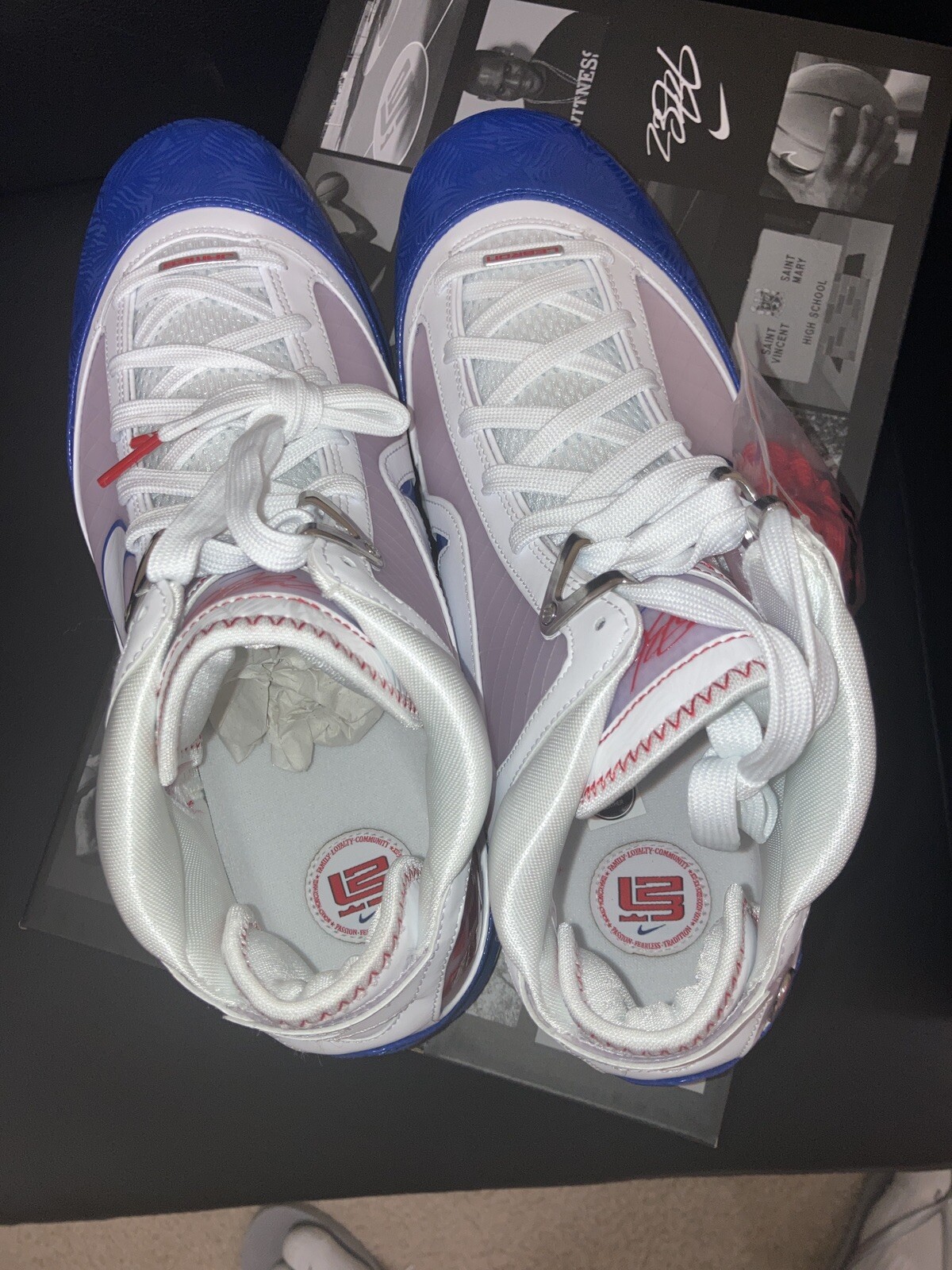 DS Nike Lebron 7 Los Angeles LA Dodgers 