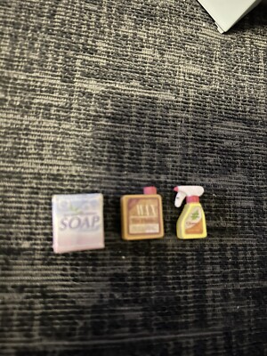 Sylvanian families calico critters flair Soap Powder Wax Spray Cleaning Material
