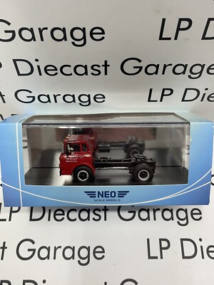 NEO SCALE MODELS 1960 GMC Steel Tilt Cab Red T&R Wright 1:64 Resin Model NEW