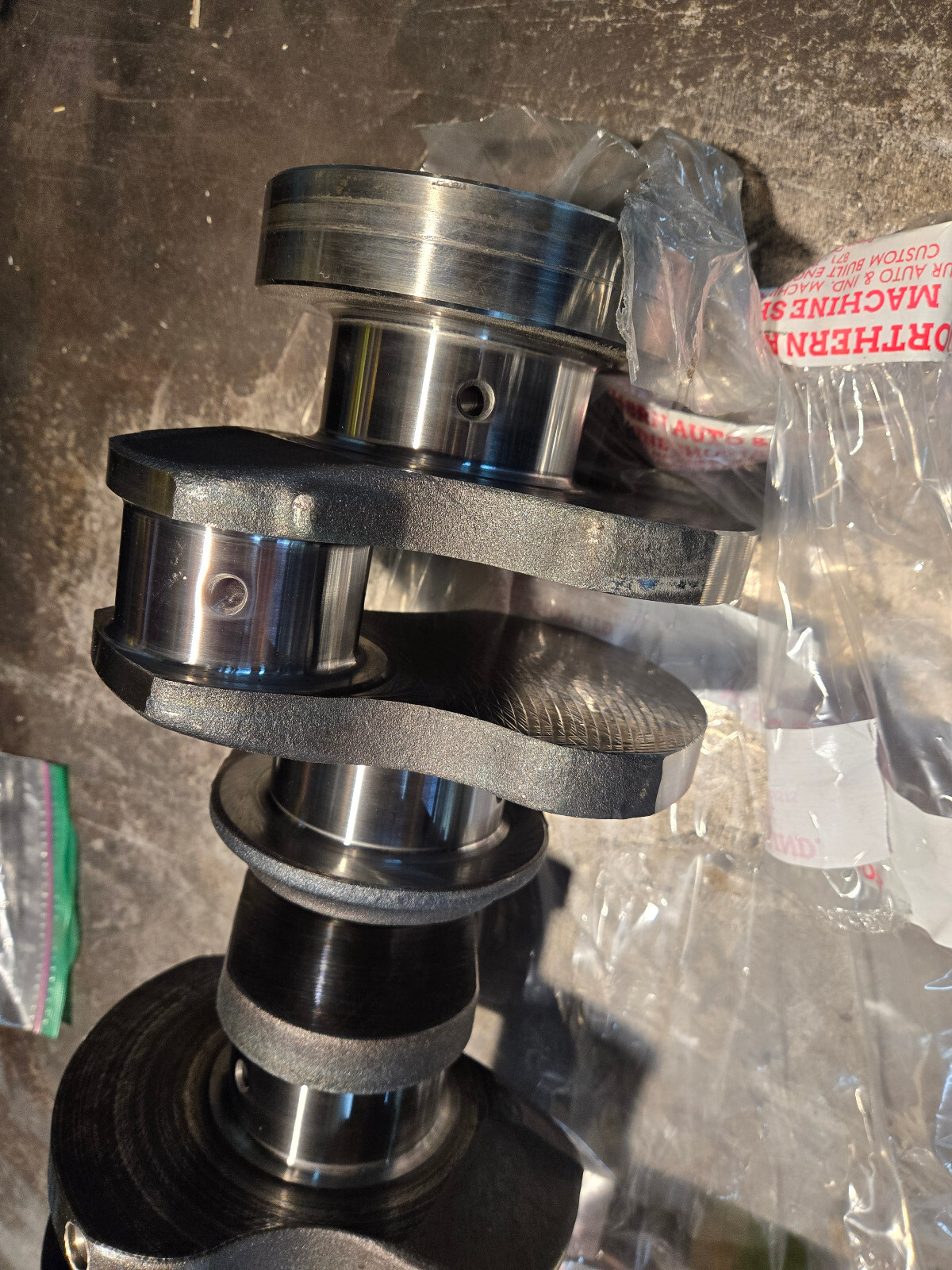 REMAN CUMMINS 6.7L CRANKSHAFT 4935613 POLISHED SONOFLUXED COMPLETE W GEAR - Picture 10 of 12
