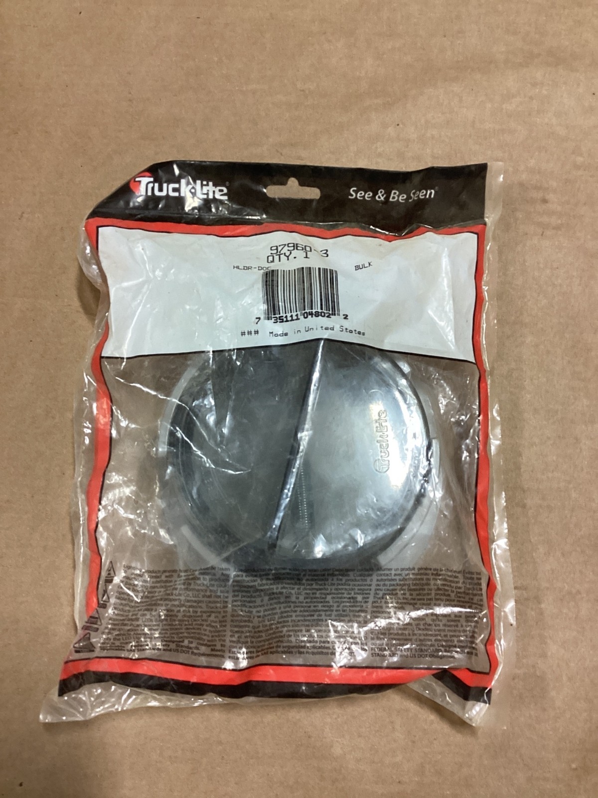 New NOS Truck-Lite Document Holder 97960-3
