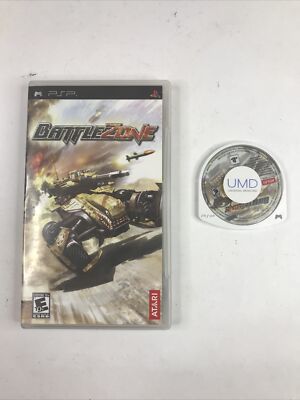 Battle Zone - Sony PSP - No Manual -Tested and Working, 1-4 Players