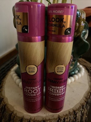 EVERPRO Gray Away - MEDIUM TO LIGHT BLONDE 2.5oz Root Cover Up - LOT OF 2.