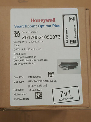 NEW Honeywell 2108B2101N PENTANES Searchpoint Optima Plus Infrared Gas Detector