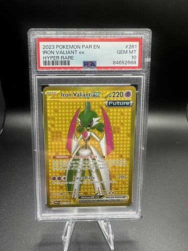 Iron Valiant Ex 261/182 PSA 10 GEM MINT - Pop 12 | eBay Iron Valiant Ex 261/182 PSA 10 GEM MINT - Pop 12 | eBay