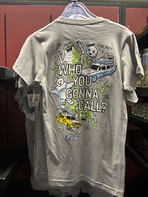 2024 Universal Studios Ghostbusters Slimer Stay Puft Shirt Size L New