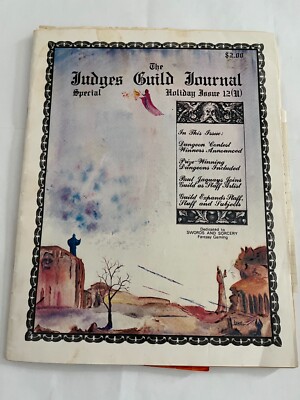 THE JUDGES GUILD JOURNAL #12 DUNGEONS & DRAGONS RPG MAGAZINE 1978