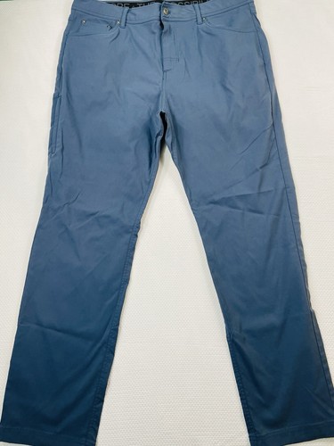 【oan】(Unisex) Side Pocket Mid Blue Pants Blauer - 8655W - Women's Side-Pocket Polyester Pants