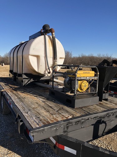 Mud Mixing Water Trailer Directional Drill Ditch Witch Vermeer