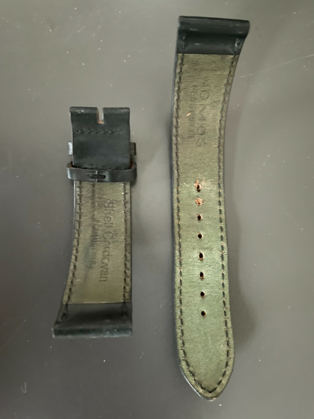 19mm horween watch strap