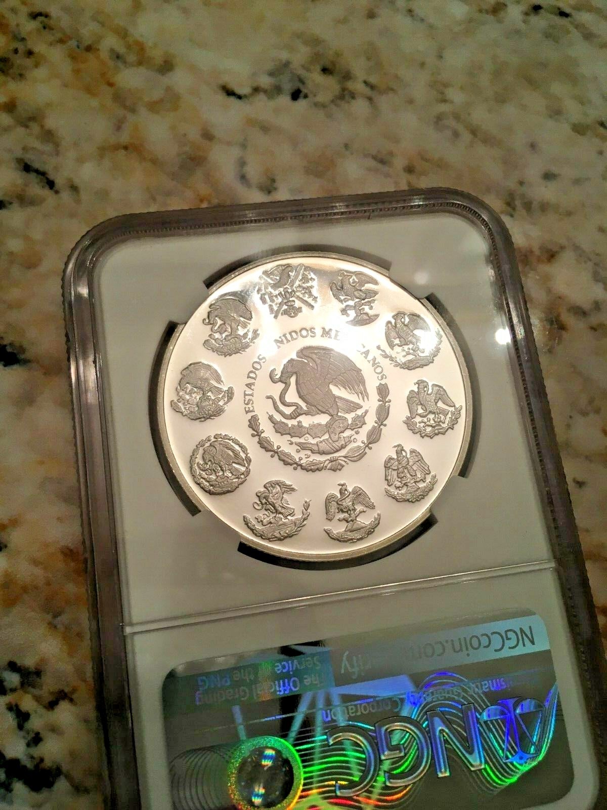 2007 Mexico 1 oz Proof SilverLibertad- LOW POP!- NGC PF 69 Ultra Cameo- pop 5800