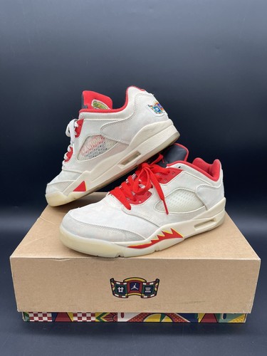 シューズ(男性用) Nike Air Jordan 5 Retro Low Fire Red 9.5 Air Jordan 5 Retro 