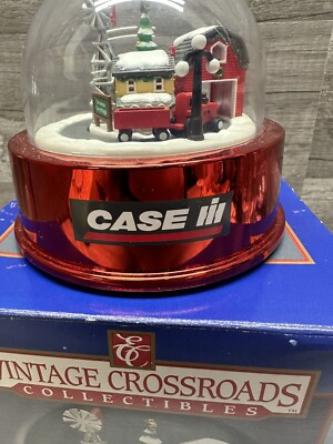 Vintage Crossroads Collectibles CASE IH Tractor Battery Operated Ornament