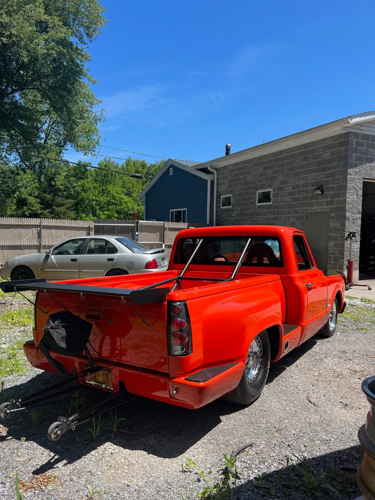 Owner 1971 chevrolet c10 pickup pro street show truck