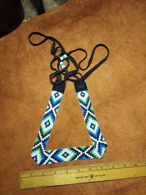Handmade Beaded Hatband, 