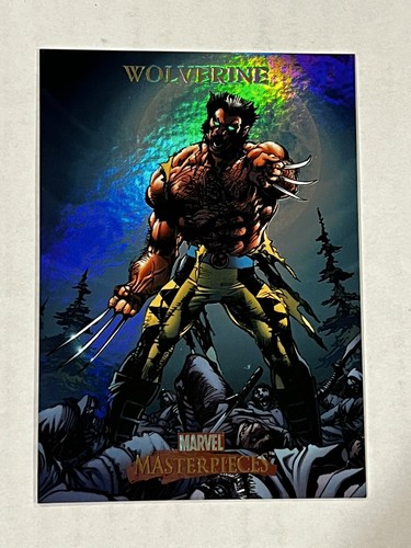 2007 Marvel Masterpieces FOIL Rainbow #90 WOLVERINE