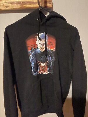 Rare Supreme Hellraiser Hoodie Black SMALL