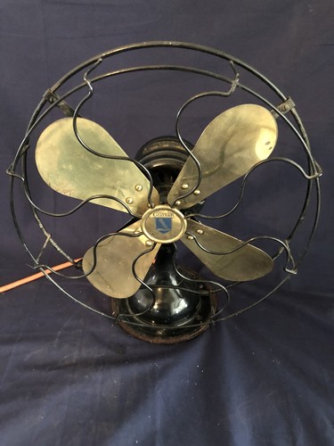 Antique Vintage GE Graybar Fan. 1932 Desk Fan, 3 Speeds, Oscilates