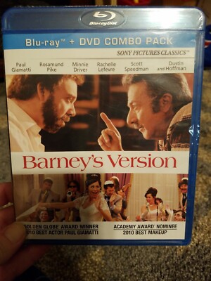 Barney's Version Blu Ray New