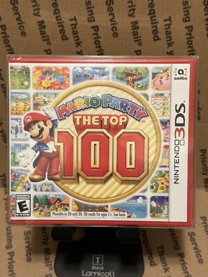 Mario Party The Top 100 Nintendo 3DS BRAND NEW SEALED US ESRB