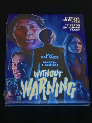 Without Warning (Blu-ray, KL Studio Classics, 1980 Horror, With Slipcover) NEW