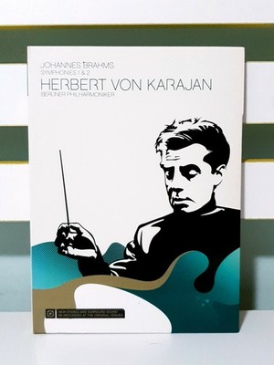 HERBERT VON KARAJAN "BRAHMS SYMPHONIES NOS. 1 & 2" DVD