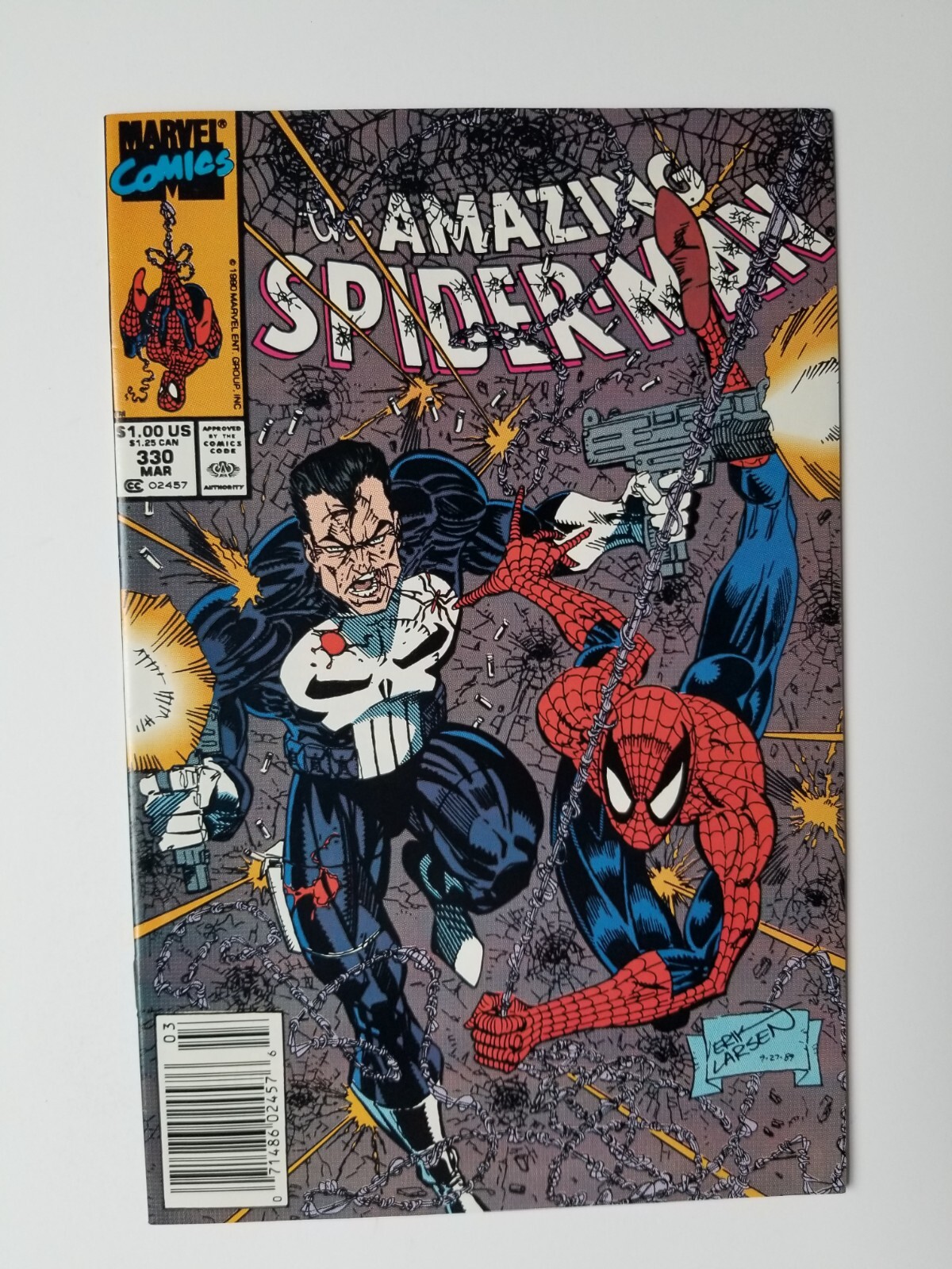 Amazing Spider-Man #330 (1990 Marvel Comics) Solid Copy FN