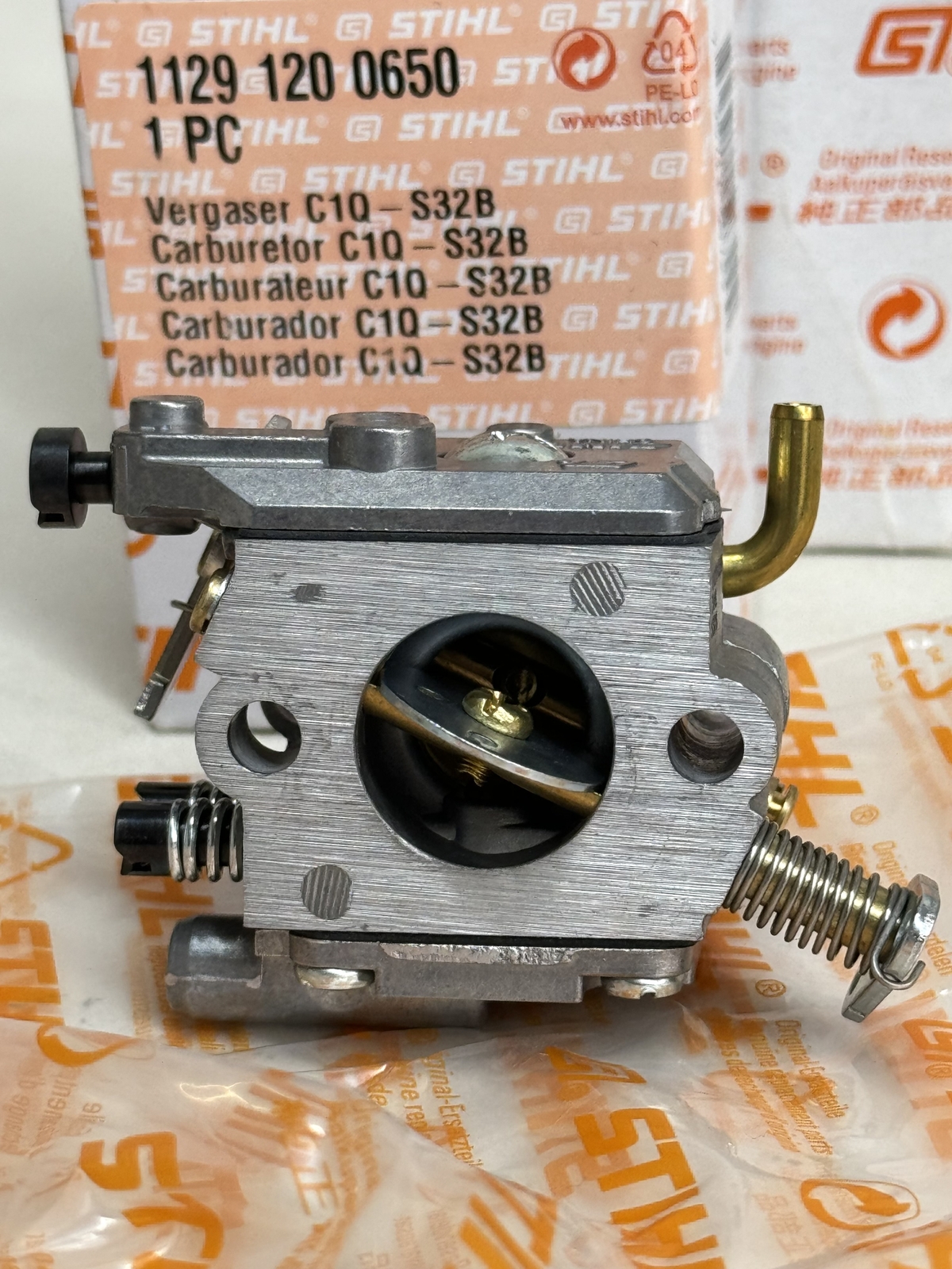 STIHL OEM ZAMA CARBURETOR 1129 120 0650 C1Q-S32B MS200 MS200T 020T - Picture 3 of 3