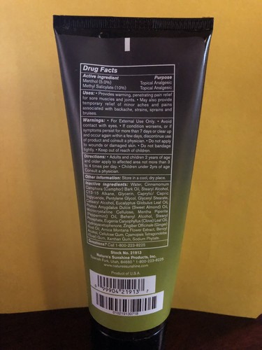 Nature's Sunshine Tei-Fu Recovery Lotion