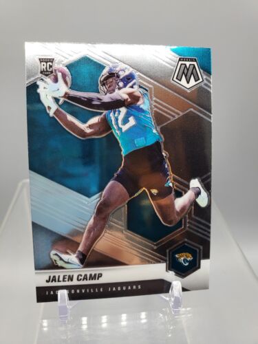 2021 Panini Mosaic Football #393 Jalen Camp Rookie Card. rookie card picture
