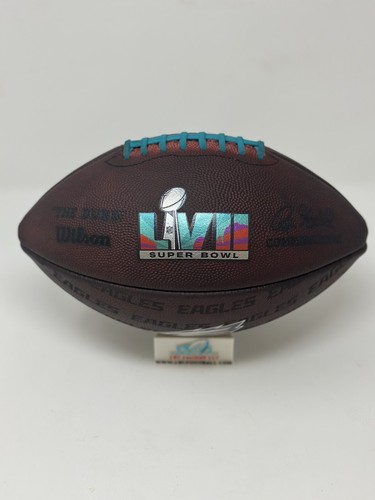 Rare Limited Edition Super Bowl LVII Philidelphia Eagles Log NFL Football Wilson