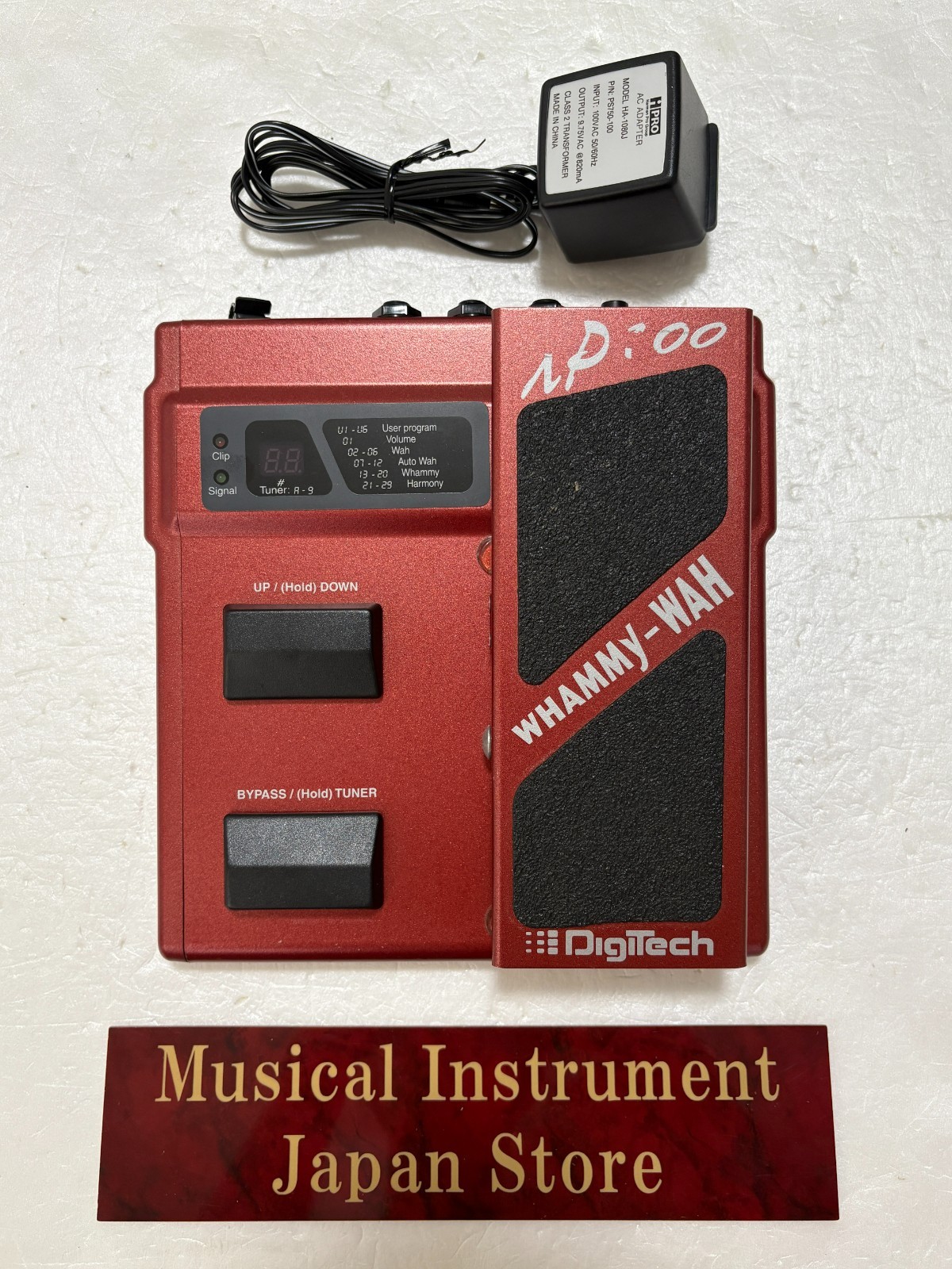 Digitech XP-100 Whammy Wah Pitch Shifter Guitar Effect Pedal