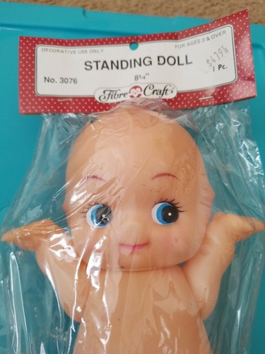 Fibre Craft Standing Baby Doll 8 3/4