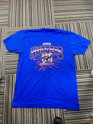 NEW MITCHELL AND NESS HWC DENVER NUGGETS TEE SHIRT LARGE PROTOTYPE