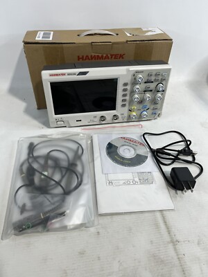 Hanmatek DOS1102 Digital Oscilloscope - 2 Channel - 7 inch LCD Display - 110MHz