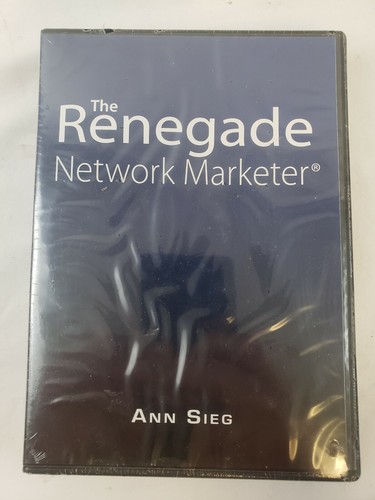 Ann Sieg The Renegade Network Marketer 6 CD Set New Sealed