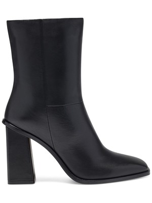 

VINCE CAMUTO Женские черные ботильоны Dantania на блочном каблуке на молнии, 8 м, Черный, VC-DANTANIA