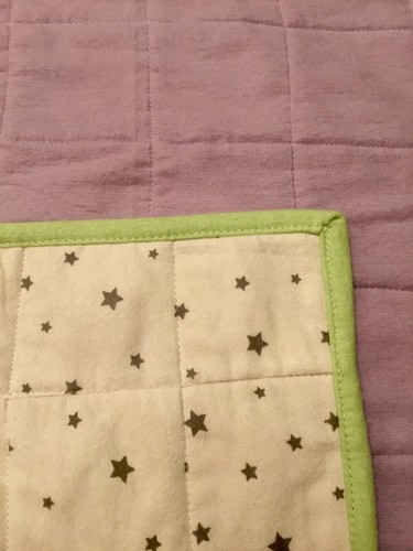 New Handmade Owl Baby Quilt Blanket 35”x43” Snuggle Flannel Soft!