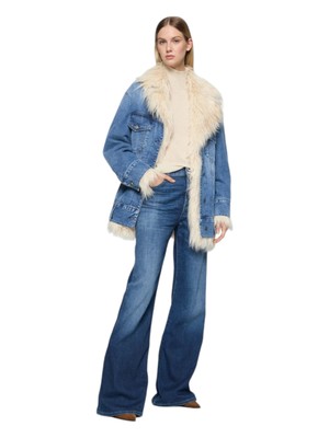 DONDUP DONDUP FRAU JEANS MIT WEITEM BEIN DENIM 18250
