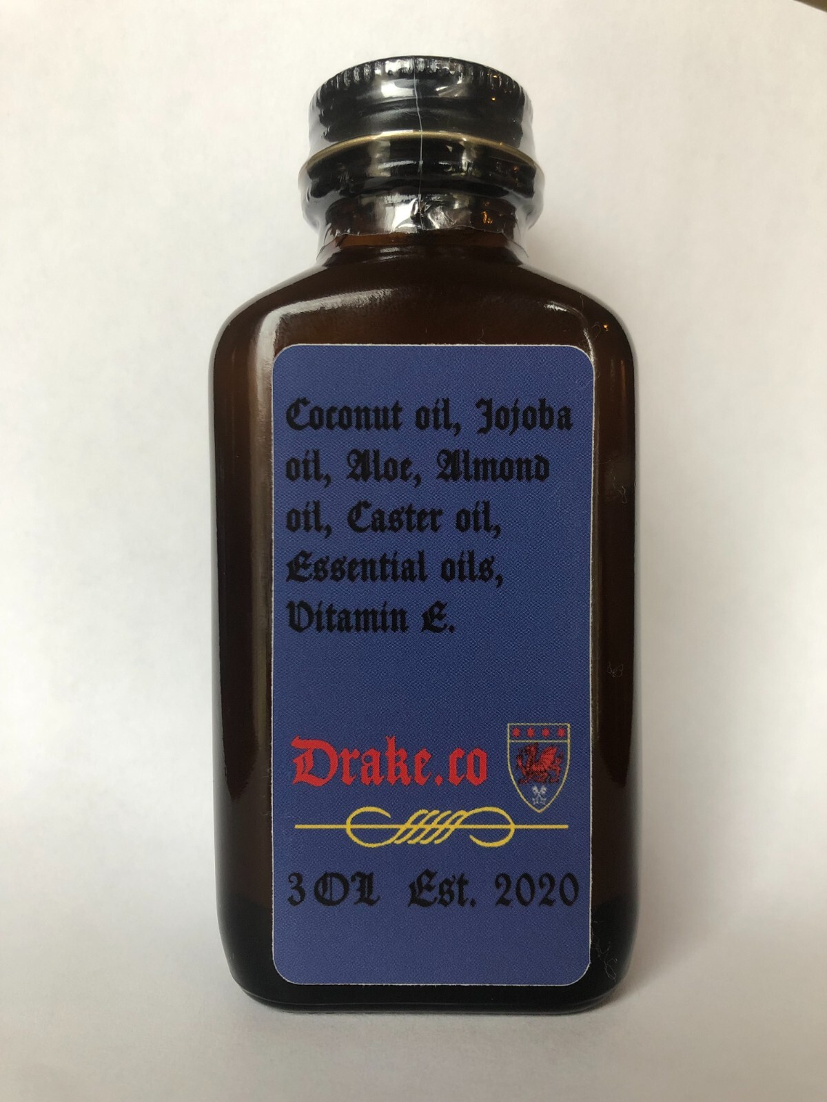 Men's Beard Oil - Growth Oil - Drake.co - 1oz Bottle