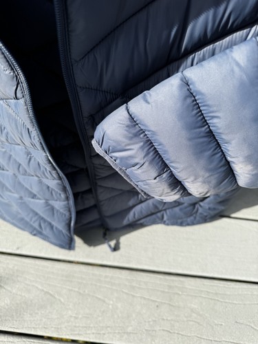 New Zeroxposur Women's Puffer Light Packable Jacket Sz 2X Blue