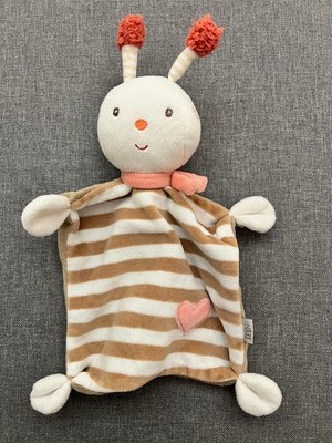 Biene 🌞 Käfer gestreift Babyfehn Schmusetuch rosa Herz Baby Fehn Streifen braun