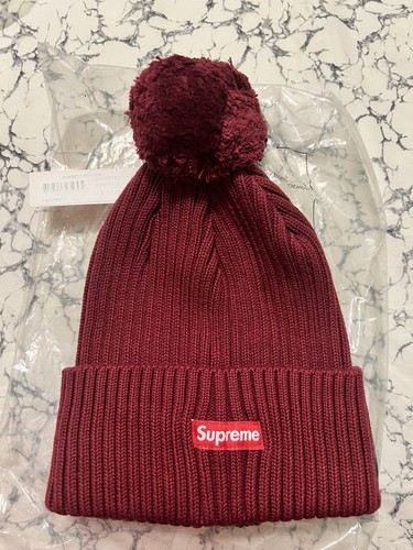 [美品]SUPREME WTAPS ボンボン BEANIE ヘリン着用 赤 美品]SUPREME WTAPS ボンボン BEANIE ヘリン着用 赤